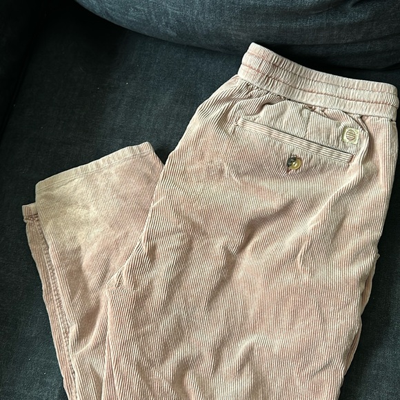Marine Layer Pants - Marine Layer‎ pink corduroy pants sz L